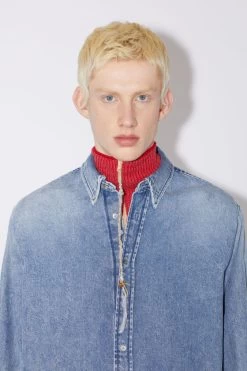 Acne Studios Denim Button-up Shirt -Acne Studios BB0451 228 D
