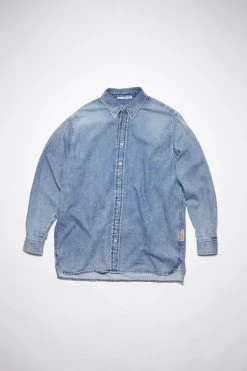 Acne Studios Denim Button-up Shirt -Acne Studios BB0451 228 E