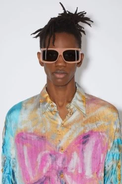 Acne Studios Printed Button-up Shirt -Acne Studios BB0487 DD8 D