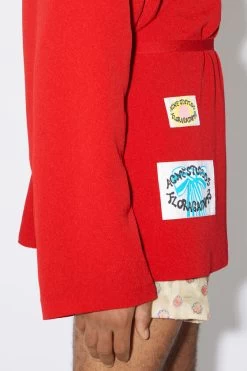 Acne Studios Asymmetric Long Sleeve Shirt -Acne Studios BB0506 ACI D