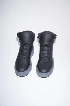 Acne Studios Leather Lace-up Sneakers -Acne Studios BD0227 CF4 C