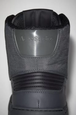 Acne Studios Leather Lace-up Sneakers -Acne Studios BD0227 CF4 G