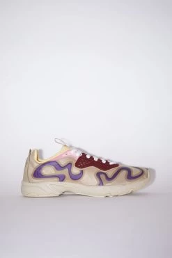 Acne Studios Ribbon Logo Lace-up Sneakers