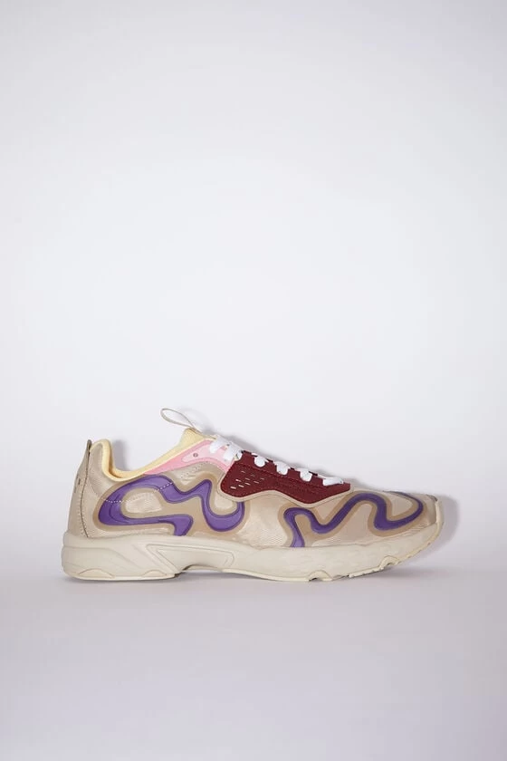 Acne Studios Ribbon Logo Lace-up Sneakers 3 Acne Studios Ribbon Logo Lace-up Sneakers