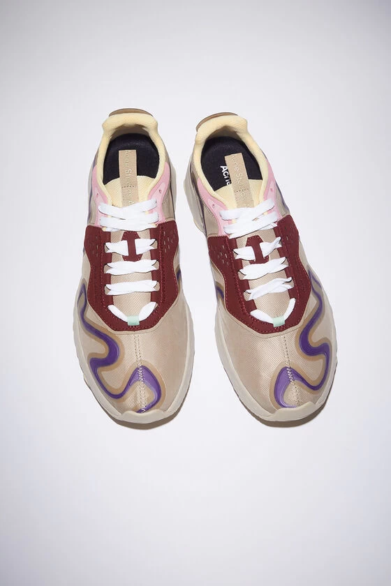 Acne Studios Ribbon Logo Lace-up Sneakers 5 Acne Studios Ribbon Logo Lace-up Sneakers – Image 3