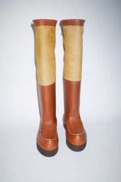 Acne Studios Leather Boots Reversible Shearling -Acne Studios BD0235 295 F