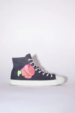 Acne Studios Print High Top Sneakers