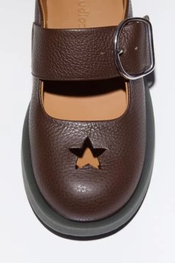 Acne Studios Leather Buckle Mules -Acne Studios BD0249 AHB E