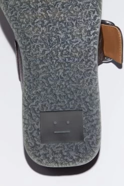 Acne Studios Leather Buckle Mules -Acne Studios BD0249 AHB G