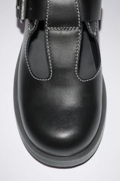 Acne Studios Leather Buckle Shoes -Acne Studios BD0276 900 G