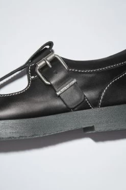 Acne Studios Leather Buckle Shoes -Acne Studios BD0276 900 H