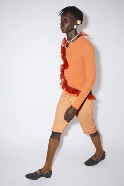 Acne Studios Leather Shorts -Acne Studios BE0116 AE9 C