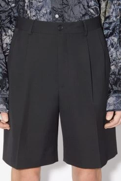 Acne Studios Tailored Pleated Shorts -Acne Studios BE0125 900 D