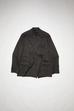 Acne Studios Double-breasted Pinstripe Jacket -Acne Studios BH0171 AA3 E
