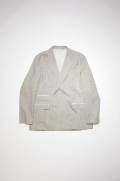 Acne Studios Double-breasted Suit Jacket -Acne Studios BH0185 AR8 F