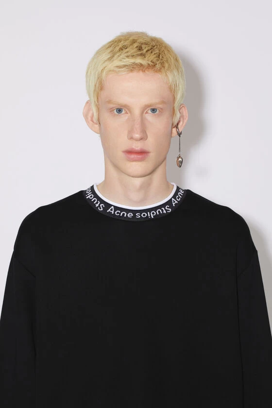 Acne Studios Logo Rib Sweatshirt 5 Acne Studios Logo Rib Sweatshirt – Image 3
