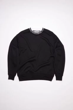 Acne Studios Logo Rib Sweatshirt 9 Acne Studios Logo Rib Sweatshirt -Acne Studios BI0078 900 D