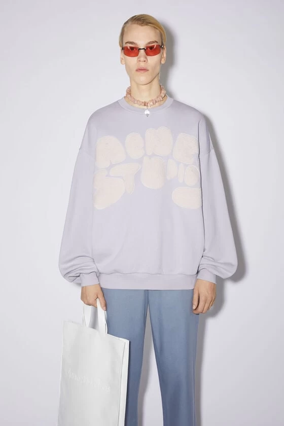 Acne Studios Crew Neck Bubble Logo Sweater 3 Acne Studios Crew Neck Bubble Logo Sweater