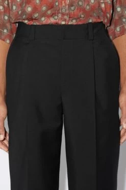 Acne Studios Wool-blend Tailored Trousers -Acne Studios BK0487 900 D