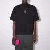Acne Studios Crew Neck Logo Tape T-shirt -Acne Studios BL0328 900 A