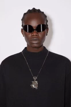 Acne Studios Crew Neck Logo Tape T-shirt -Acne Studios BL0328 900 C