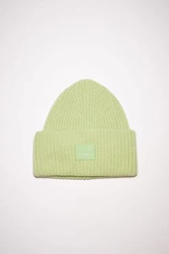 Acne Studios Large Face Logo Beanie