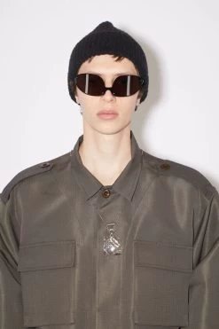 Acne Studios Wool Blend Beanie -Acne Studios C40225 900 C