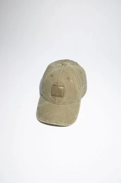 Acne Studios Canvas Logo Patch Cap