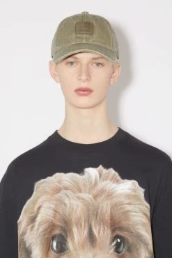 Acne Studios Canvas Logo Patch Cap -Acne Studios C40262 CVI C