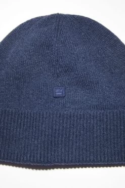 Acne Studios Micro Face Patch Beanie -Acne Studios C40271 BGA D