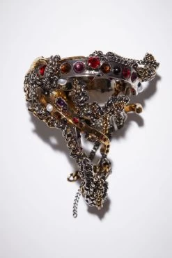 Acne Studios Mixed Textured Cuff Bracelet 12 Acne Studios Mixed Textured Cuff Bracelet -Acne Studios C50319 CNJ E