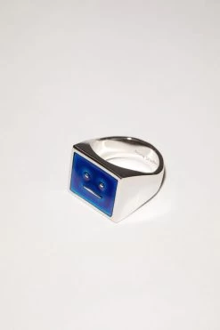 Acne Studios Face Logo Mood Ring -Acne Studios C50332 AAE D