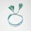 Acne Studios Face Logo Friendship Bracelet -Acne Studios C50333 I A