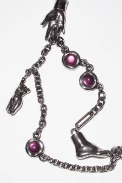 Acne Studios Charm Bracelet -Acne Studios C50347 BWF D