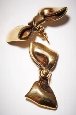 Acne Studios Bow Earrings -Acne Studios C50352 BYK D