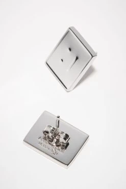 Acne Studios Face Logo Earrings -Acne Studios C50369 AAE D