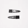 Acne Studios Face Logo Hairclips -Acne Studios C50370 900 A