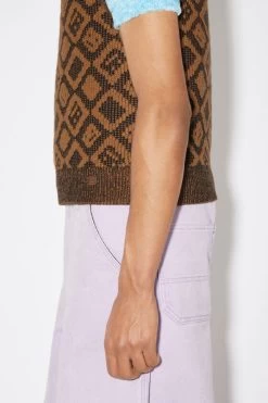Acne Studios Face Tiles Vest -Acne Studios C60069 DFI C