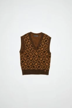 Acne Studios Face Tiles Vest -Acne Studios C60069 DFI E