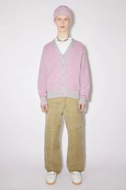 Acne Studios Face Tiles Cardigan