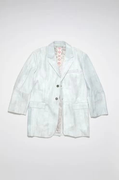 Acne Studios Leather Single-breasted Jacket -Acne Studios C70003 AEH F