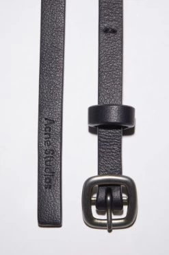 Acne Studios Thin Buckle Belt -Acne Studios C80102 900 D