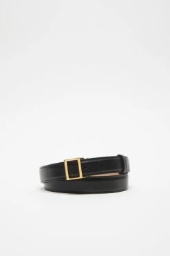 Acne Studios Leather Buckle Belt