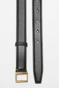 Acne Studios Leather Buckle Belt -Acne Studios C80171 BW8 D