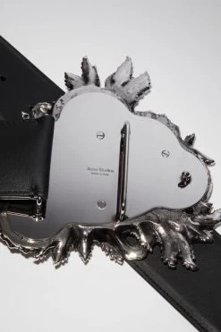 Acne Studios Jewel Leather Belt -Acne Studios C80173 900 D