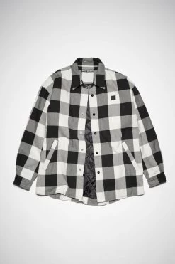 Acne Studios Check Padded Overshirt -Acne Studios C90117 J83 E