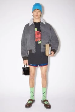 Acne Studios Cotton Canvas Bomber Jacket