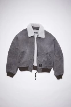 Acne Studios Cotton Canvas Bomber Jacket -Acne Studios C90120 AFH F