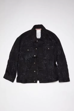 Acne Studios Distressed Oversized Denim Jacket - Morris -Acne Studios C90126 900 UNISEX MAN F