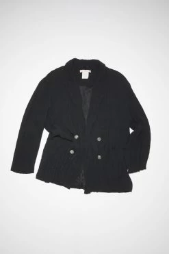 Acne Studios Satin Double-breasted Jacket